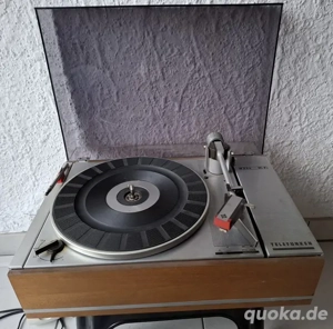 60- Jahre Vintage Plattenspieler Telefunken W 230 HiFi