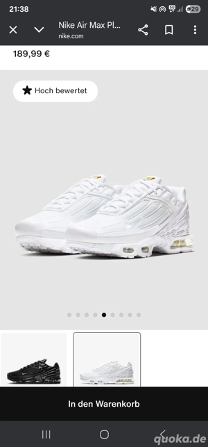 Nike TN Original Weiß Gr. 44