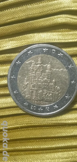 2 euro 2012 Bayern Deutschland 