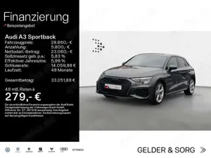 Audi A3 45 TFSIe S line Business*AHK*Sound*