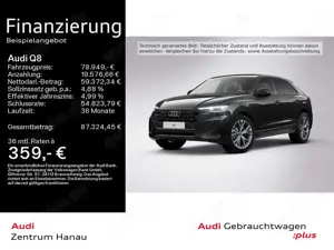 Audi Q8 55 TFSIe quattro S-LINE*PANO*LUFT*AHK*MATRIX*