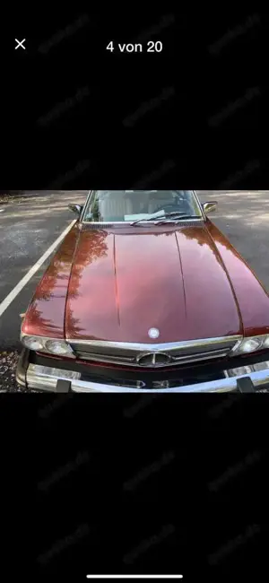 Mercedes-Benz SL 560 Oldtimer Bild 4