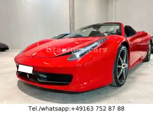 Ferrari 458 Spider*CARBON-LR*CAM*SERVICE NEU*