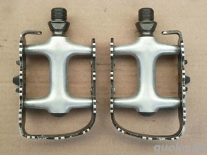 Vintage-Pedale Wellgo LU-936, BJ 1994, sehr leicht 294 gr., TOP.