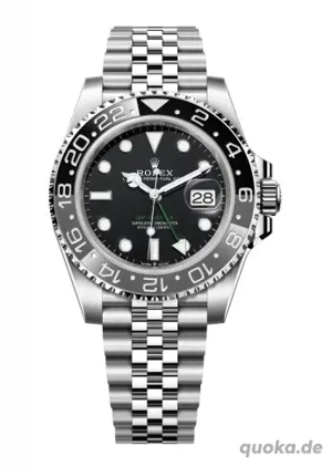 Rolex 2024 GMT-Master II  Bruce Wayne  Oystersteel black dial Jubilee
