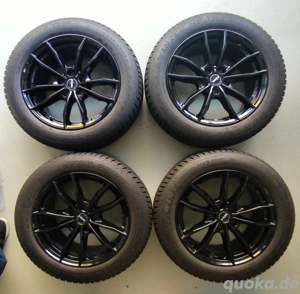 Winterkompletträder 225 55 R17 101V M+S Alufelgen, für z.B. BMW i4 u. a., mit Reifendrucksensoren