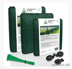  Zaun Sichtschutz Schattiernetz für Garten Balkon NEU! 25m x 1,5m