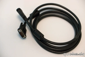 DVI-I Kabel 3m schwarz Copartner dickes Kabel