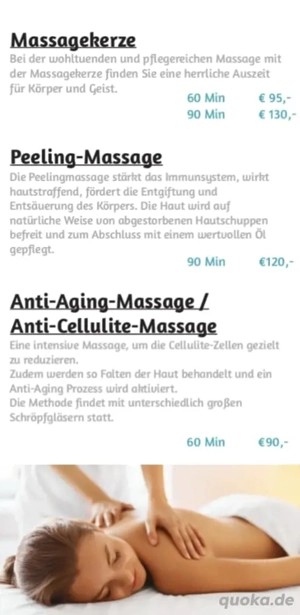 Massage Ölmassage Wellnessmassage  Bild 2