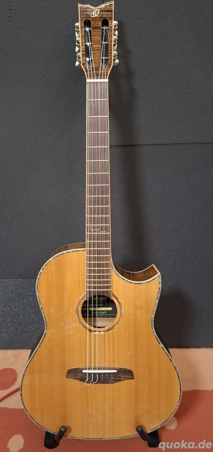 Konzertgitarre Ortega OPAL-NY-AGB mit Fishman Pickup