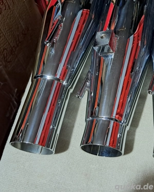 Auspuffblände  Motorrad  Gebraucht  Überholt Bild 3