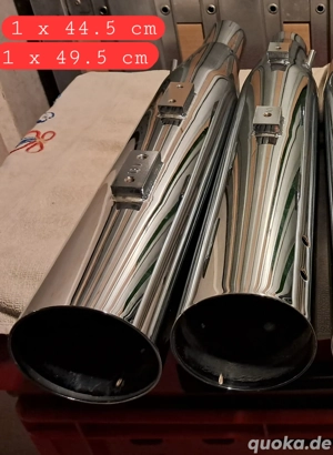 Auspuffblände  Motorrad  Gebraucht  Überholt Bild 2