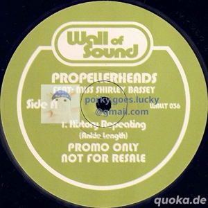 Propellerheads Feat: Miss Shirley Bassey - History Repeating 1997 12" Promo Vinyl Breakbeat Big Beat
