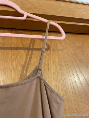 Braunes Trägertop von Esprit Collection, Perlen, Größe XL, Basic Bild 4