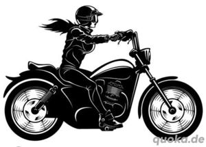 Bikerin gesucht