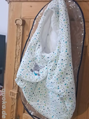 Baby Schalendecke Kindersitz von Sterntaler Bild 2