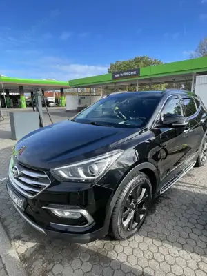 Hyundai SANTA FE blue 2.2 CRDI 4WD Automatik Premium