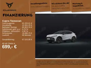 CUPRA Tavascan Endurance 210 kW 77 kWh HUD 360° NAVI