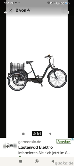 Elektro Dreirad PROPHETE Cargo 3R