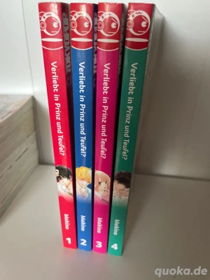 verliebt in Prinz und Teufel mangas 1-4 