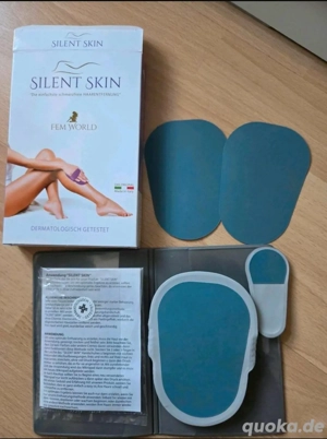 Silent Skin + 2 Extra Kristallpad Haarentfernung | OVP | NEU | hair removal | crystal hair eraser
