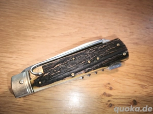 PUMA 959 Jagdmesser fünfteilig Puma Solingen Taschenmesser Jagdtaschenmesser nach Frevert 5-teilig  Bild 2