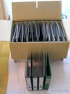 Leitz-Aktenordner 45 55mm Breite zu verschenken