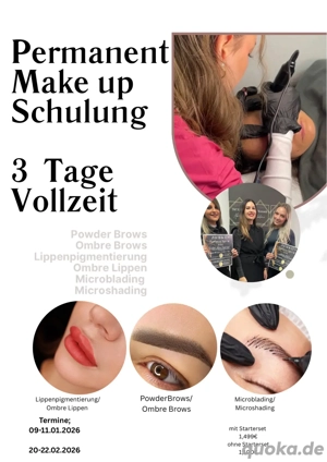 Permanent Make up Schulung 