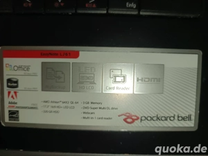 Laptop packard bell Easy LJ61