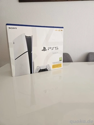 PlayStation 5 sony Konsole PS5 slim Disk laufwerk mit controller und OVP + rechnung und garantie 
