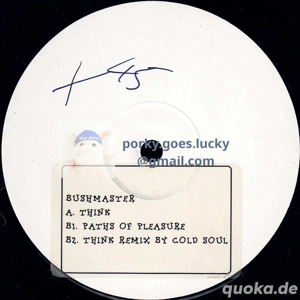 Bushmaster - Think 1997 Promo W Lbl Sti 12" Vinyl Drum n Bass