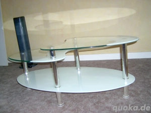 Glastisch oval Preisänderung von 35  auf 25  Bild 4