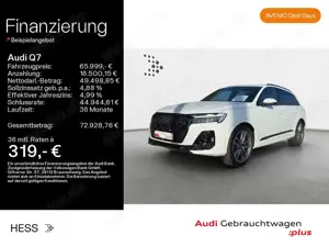 Audi Q7 55 TFSIe quattro S-LINE*NAVI*HUD*LUFT*AHK*MAT