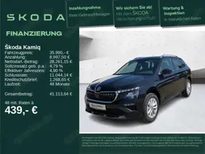 Skoda Kamiq Selection 1,5 TSI 110 kW DSG AHK SHZ