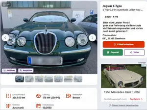 Jaguar S-Type S-Type 3.0 V6 Executive