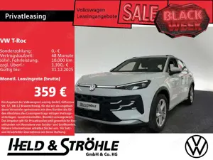 Volkswagen T-Roc Life 1.5l eTSI ACC WKR RFK Front Assist
