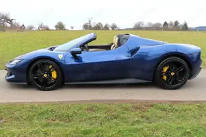 Ferrari 296 GTS blu tour de france Carbon-Seats Lift