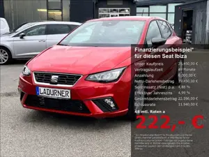 SEAT Ibiza FR1.0lTSI DSG SHZ+PDC+WinterPaket+Navi+LED