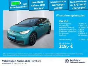 Volkswagen ID.3 Pro Performance Life Sitzhzg Navi PDC