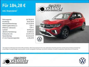 Volkswagen T-Cross 1.0 TSI DSG Style  IQ.DRIVE+AHK+NAVI