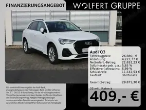 Audi Q3 45 TFSI e S line AHK*CARPLAY*ACC*NAVI*SHZ