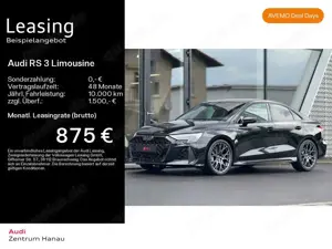 Audi RS3 DUNKELOLIVE*KAMERAS*KERAMIK*CARBO