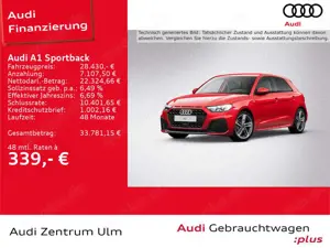 Audi A1 S-Line 30 TFSI 17 LED LEDER NAVI