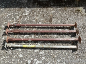 4 Baustützen, Deckenstützen, Schalungsstützen, Teleskopstützen, Montagestützen, gebraucht