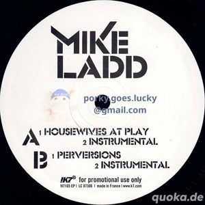 Mike Ladd - Housewives At Play 2004 Promo White Label 12" Vinyl Hip Hop Experimental