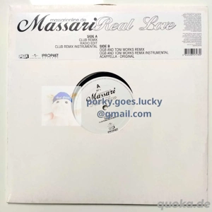 Massari - Real Love 2006 12" Vinyl Funk Soul R&B