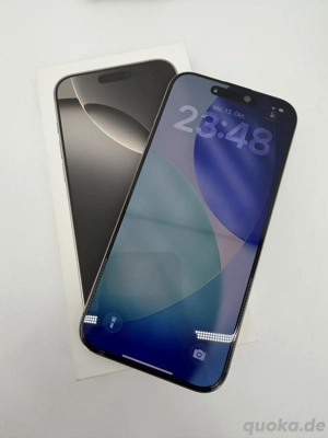 Apple iPhone 16 Pro Max - 1 TB - Natural Titanium (Ohne Simlock, ohne Cloudanbindung)