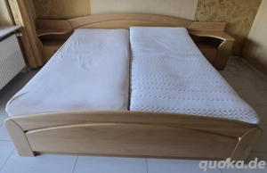 Doppelbett Buche Massiv