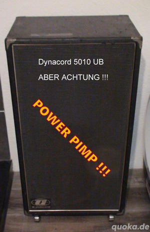 Bassbox für PA Subwoofer Monitor Bassgitarre EXTREME POWER