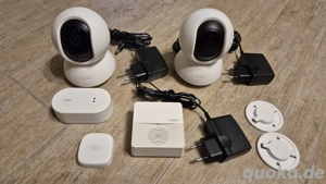 Tapo Überwachungskameras, Temperatursensor, Wassermelder und Hub